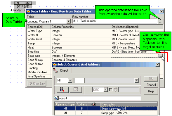 Writing service database